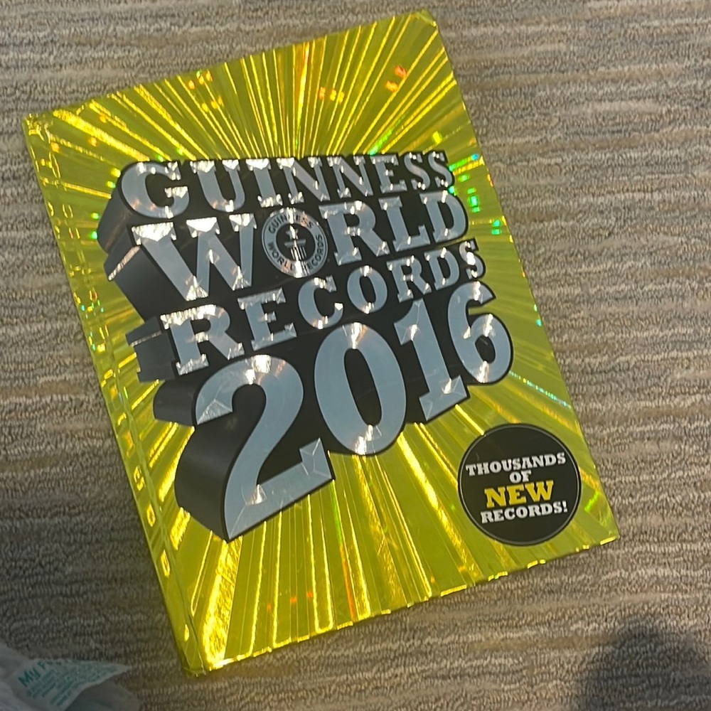 2016 guinness world record book